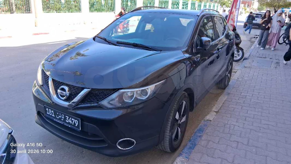 Carte voiture Nissan Qashqai