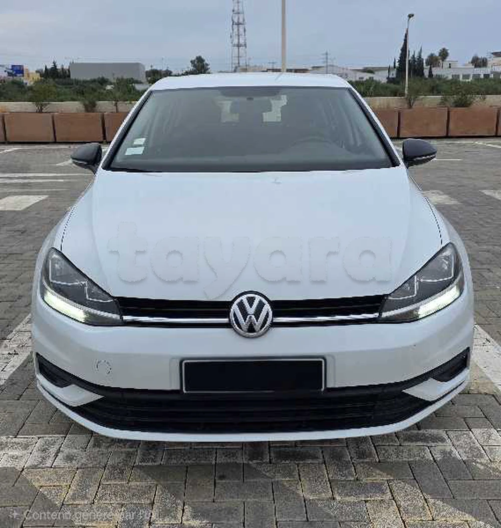 Carte voiture Volkswagen Golf