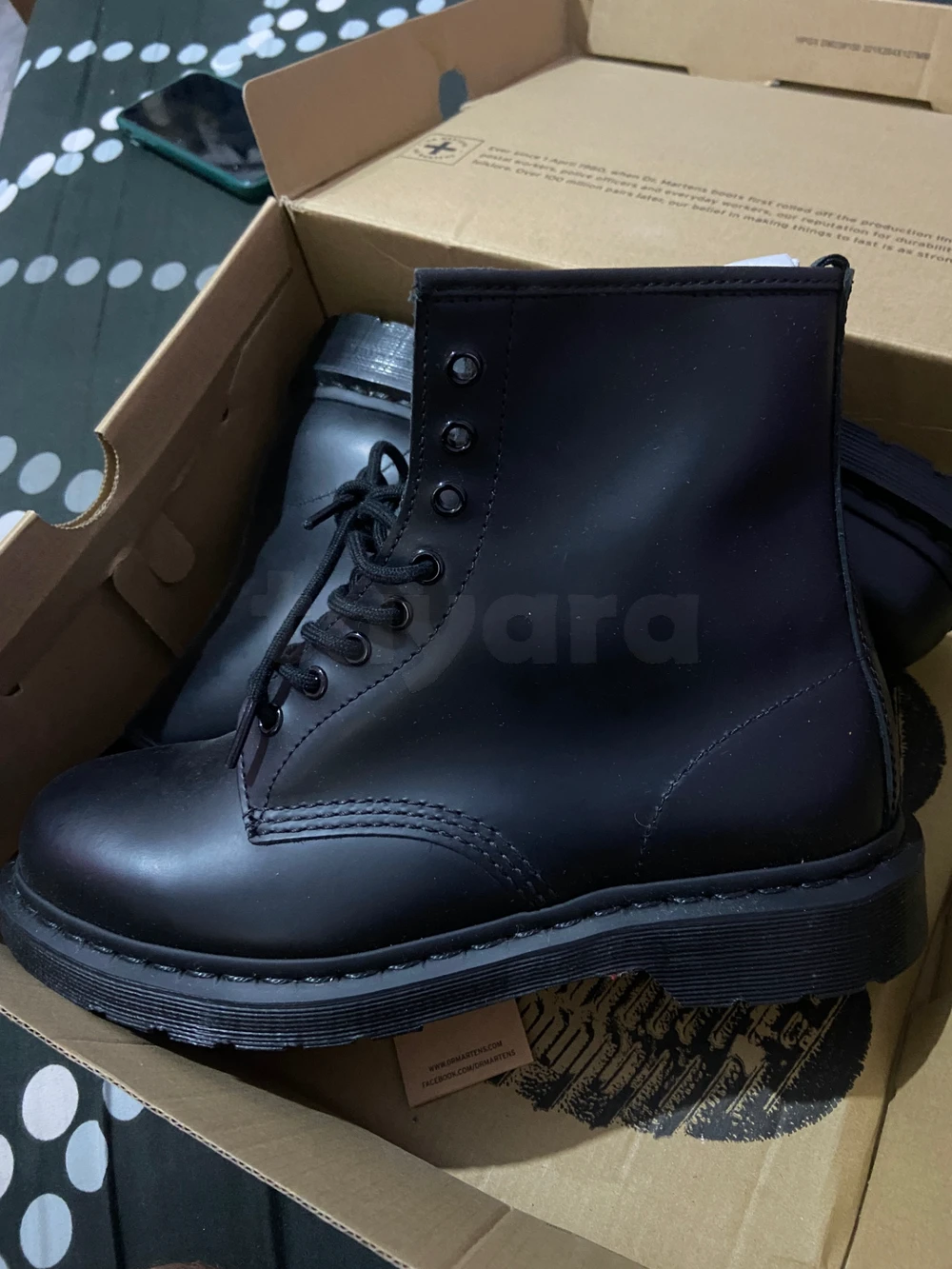 Dr. Martens 1460 Mono Black
