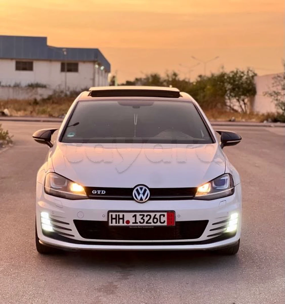 Carte voiture Volkswagen Golf 7