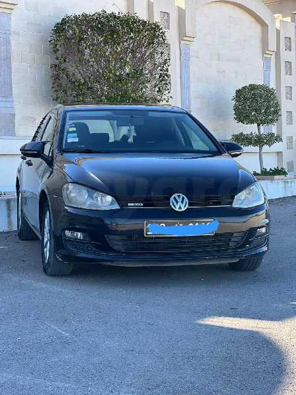 Carte voiture Volkswagen Golf 7