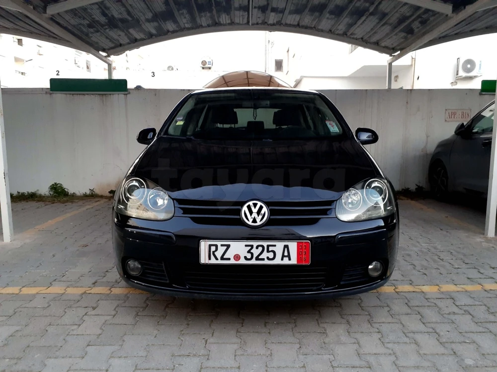 Carte voiture Volkswagen Golf 5