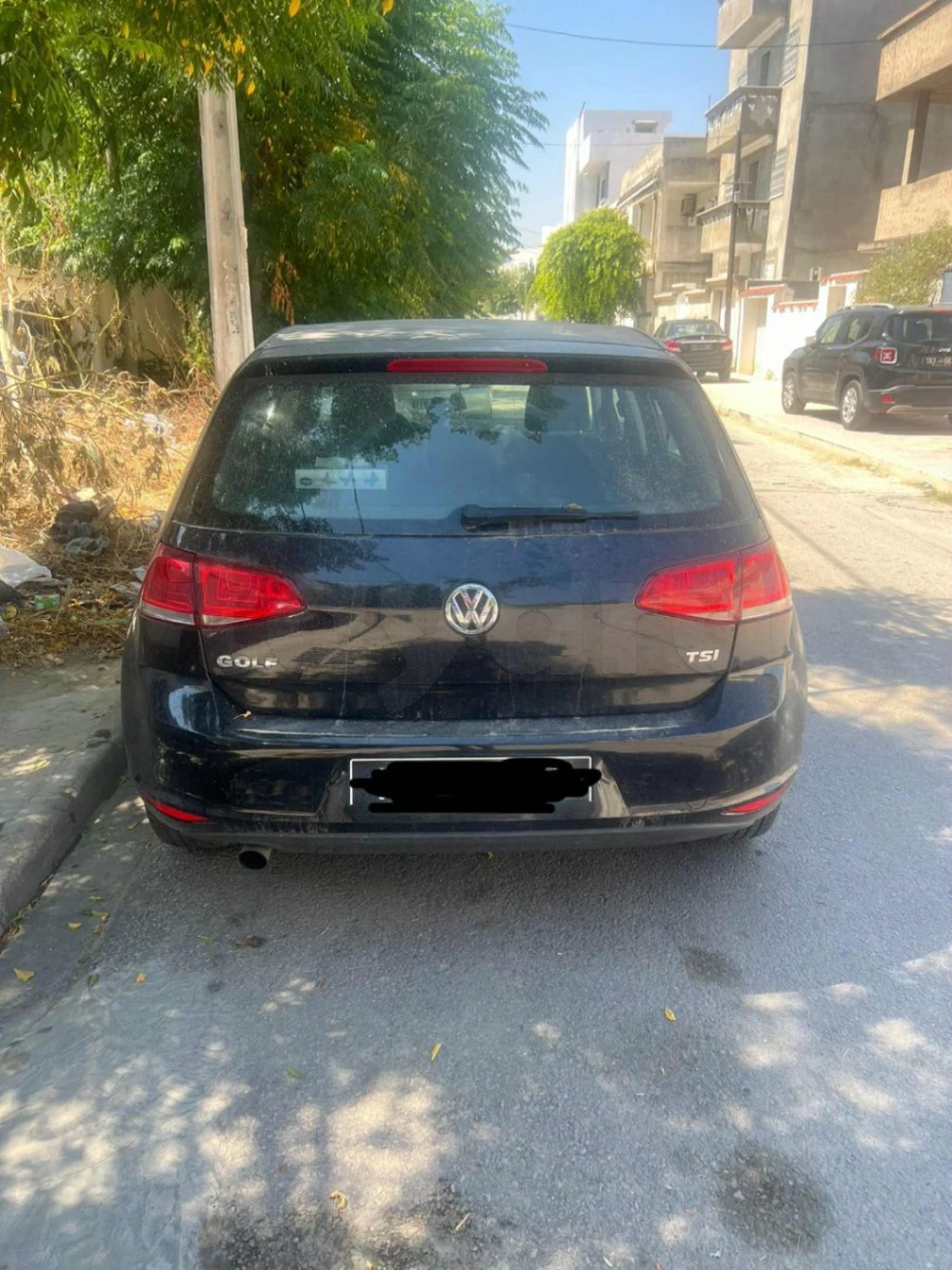 Carte voiture Volkswagen Golf