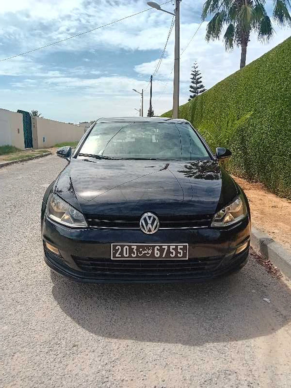 Carte voiture Volkswagen Golf 7