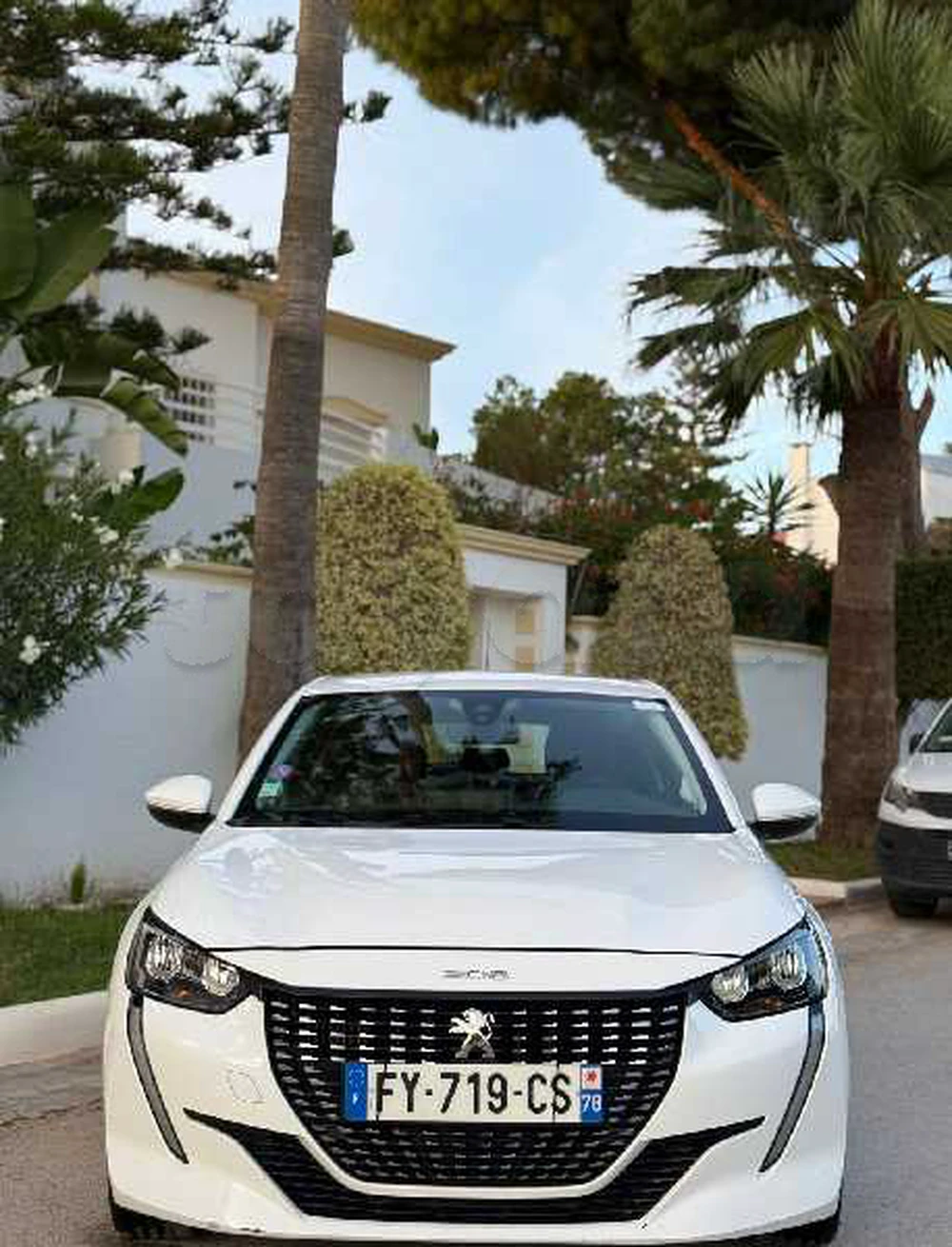 Carte voiture Peugeot 208