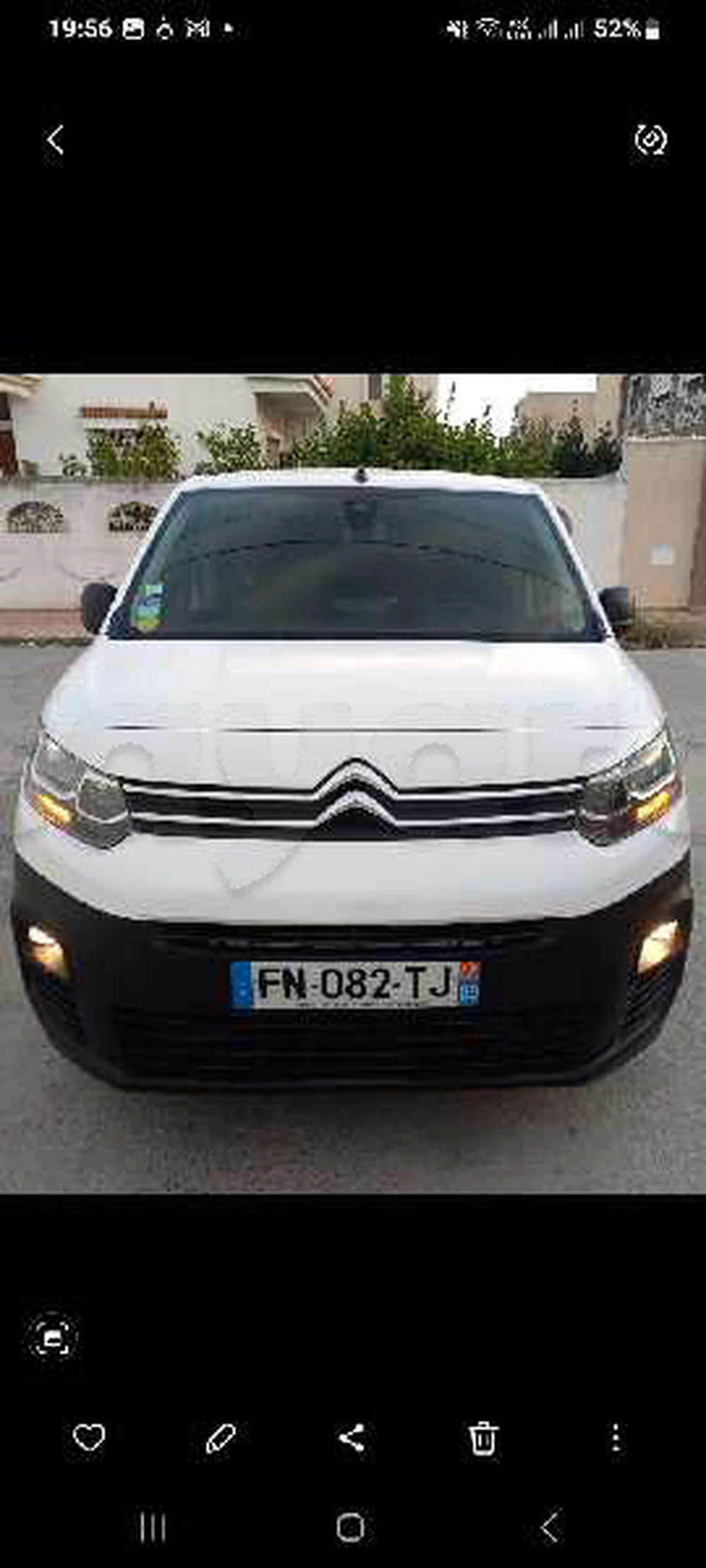 Carte voiture Citroen Berlingo