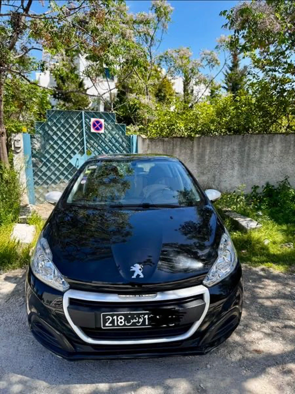 Carte voiture Peugeot 208