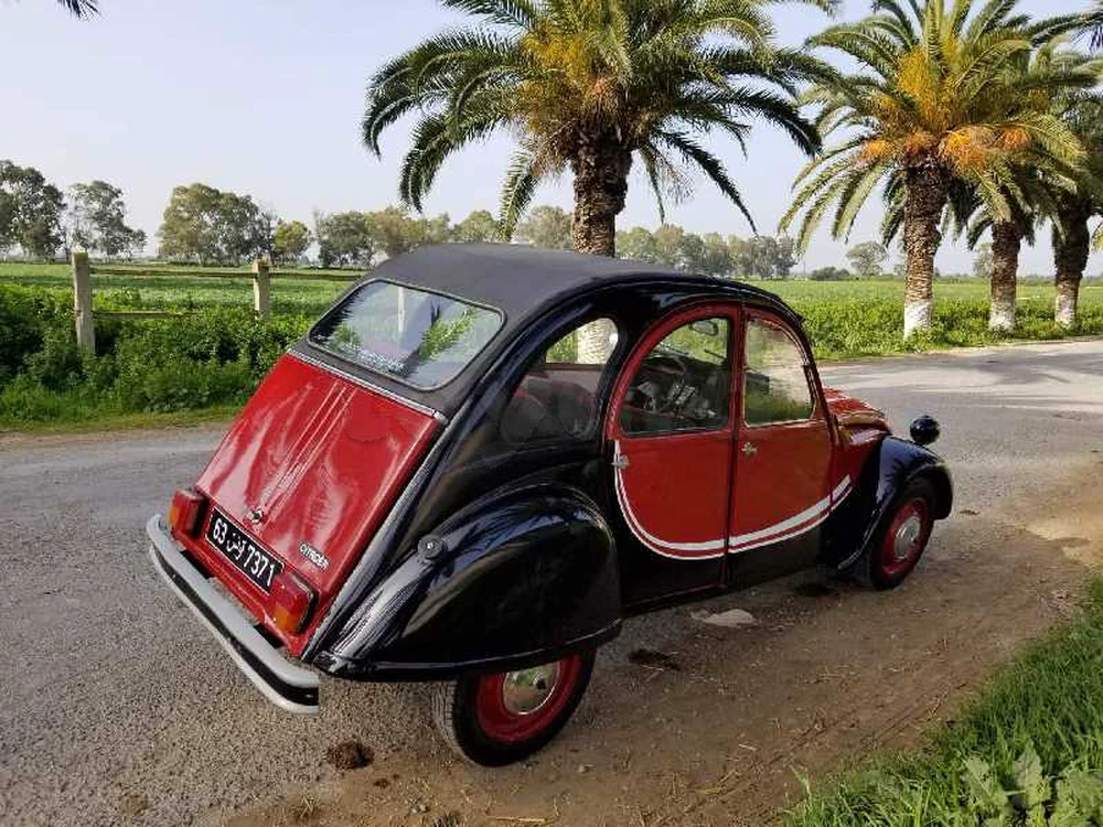 Carte voiture Citroen 2 CV