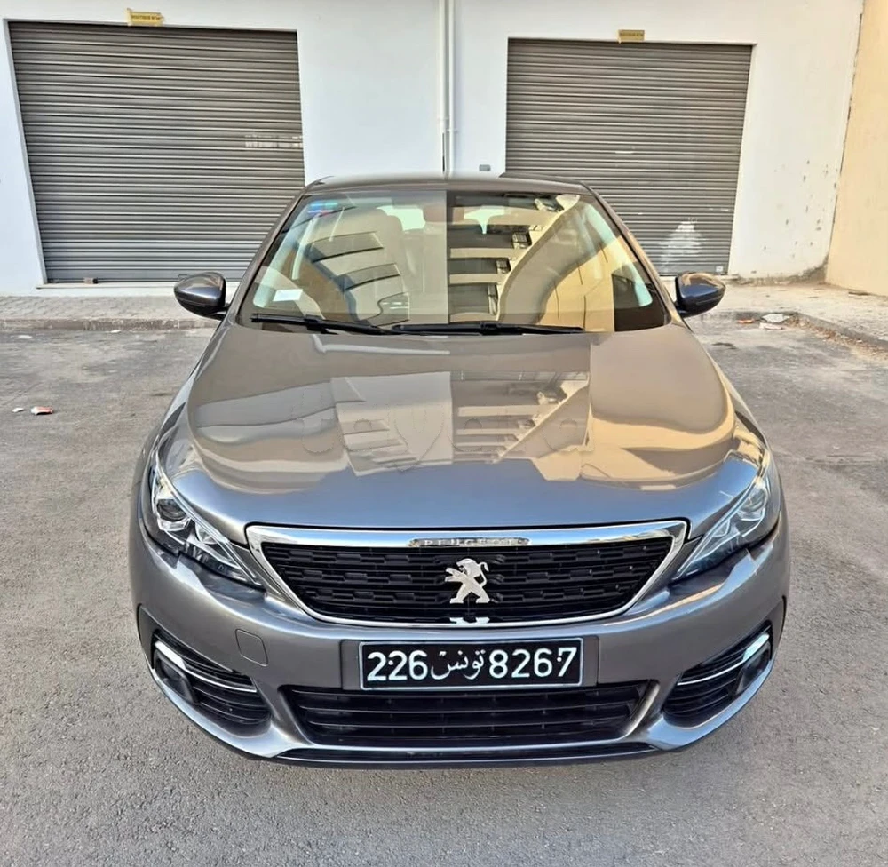 Carte voiture Peugeot 308