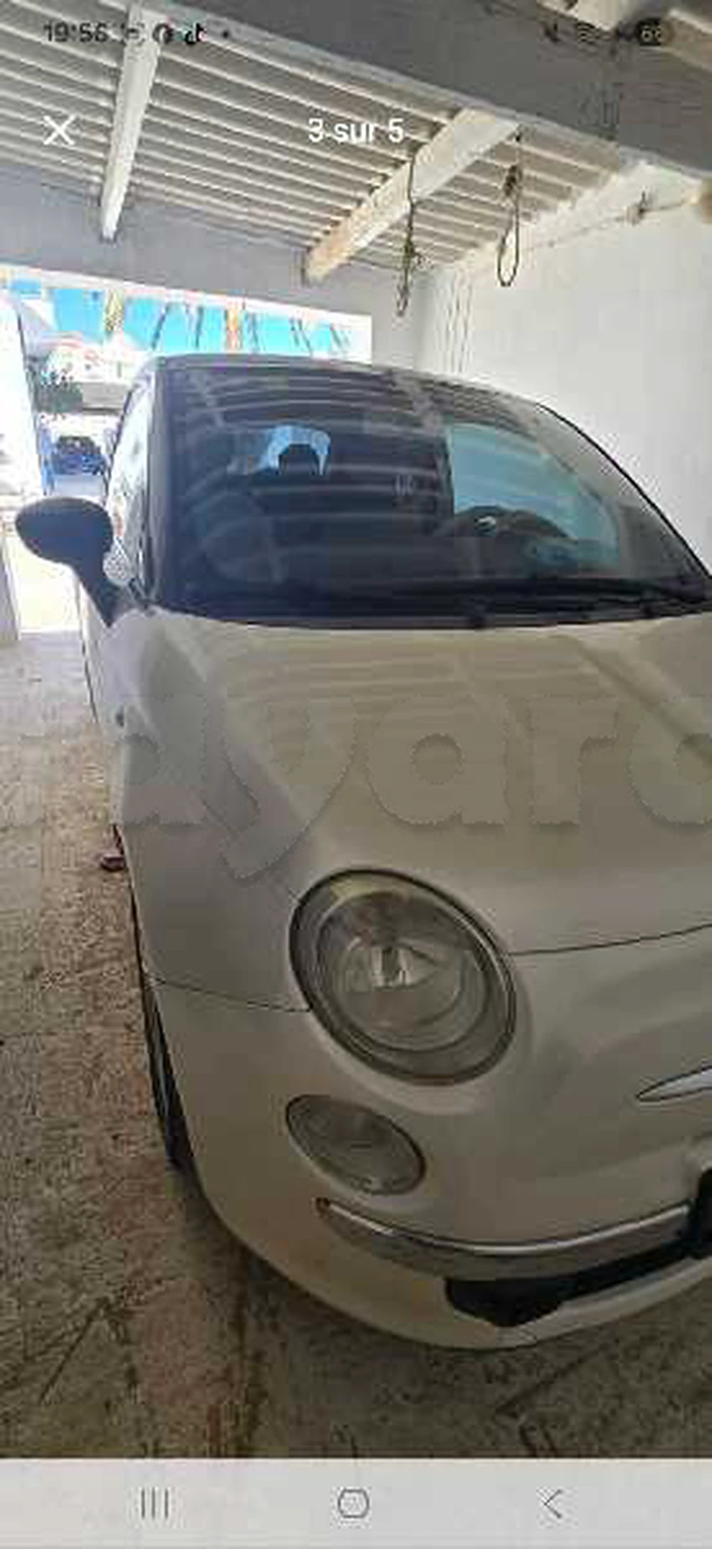 Carte voiture Fiat 500