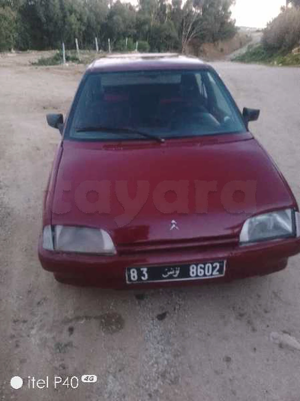 Carte voiture Citroen AX