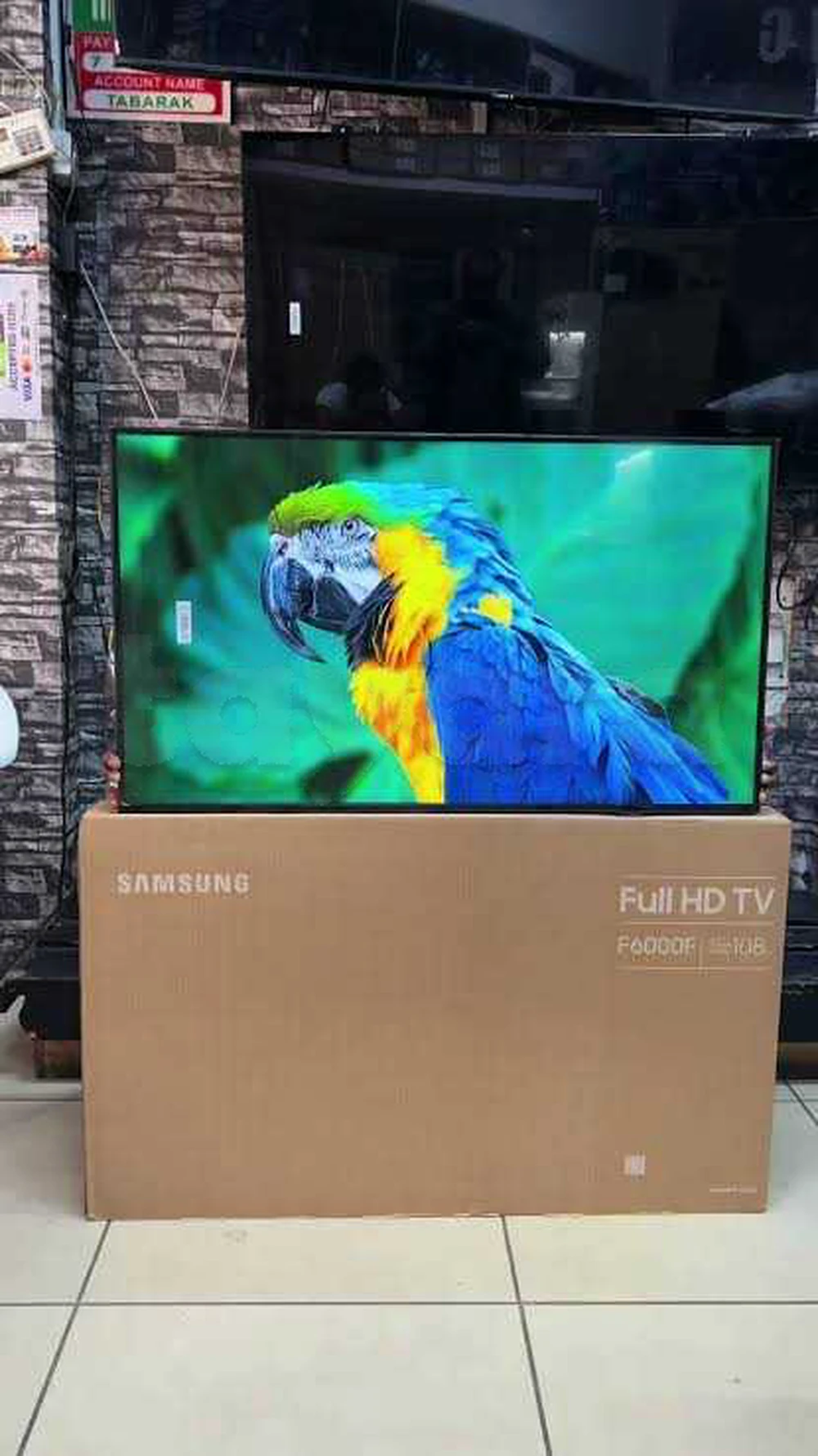Smart Tv Samsung 43 F6000 cacheté