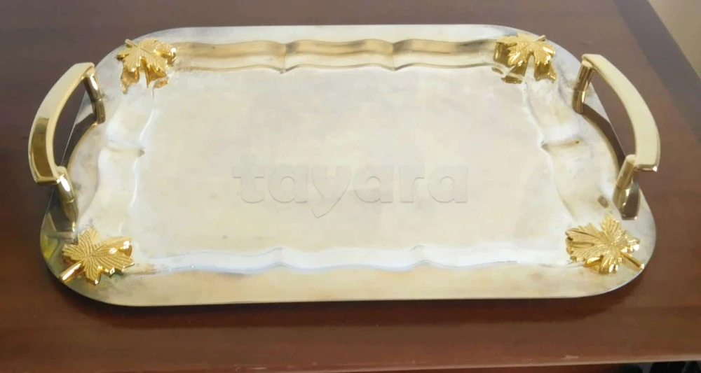 Plateau de service SN Neuf (Style Traditionnel) – 42x32 cm