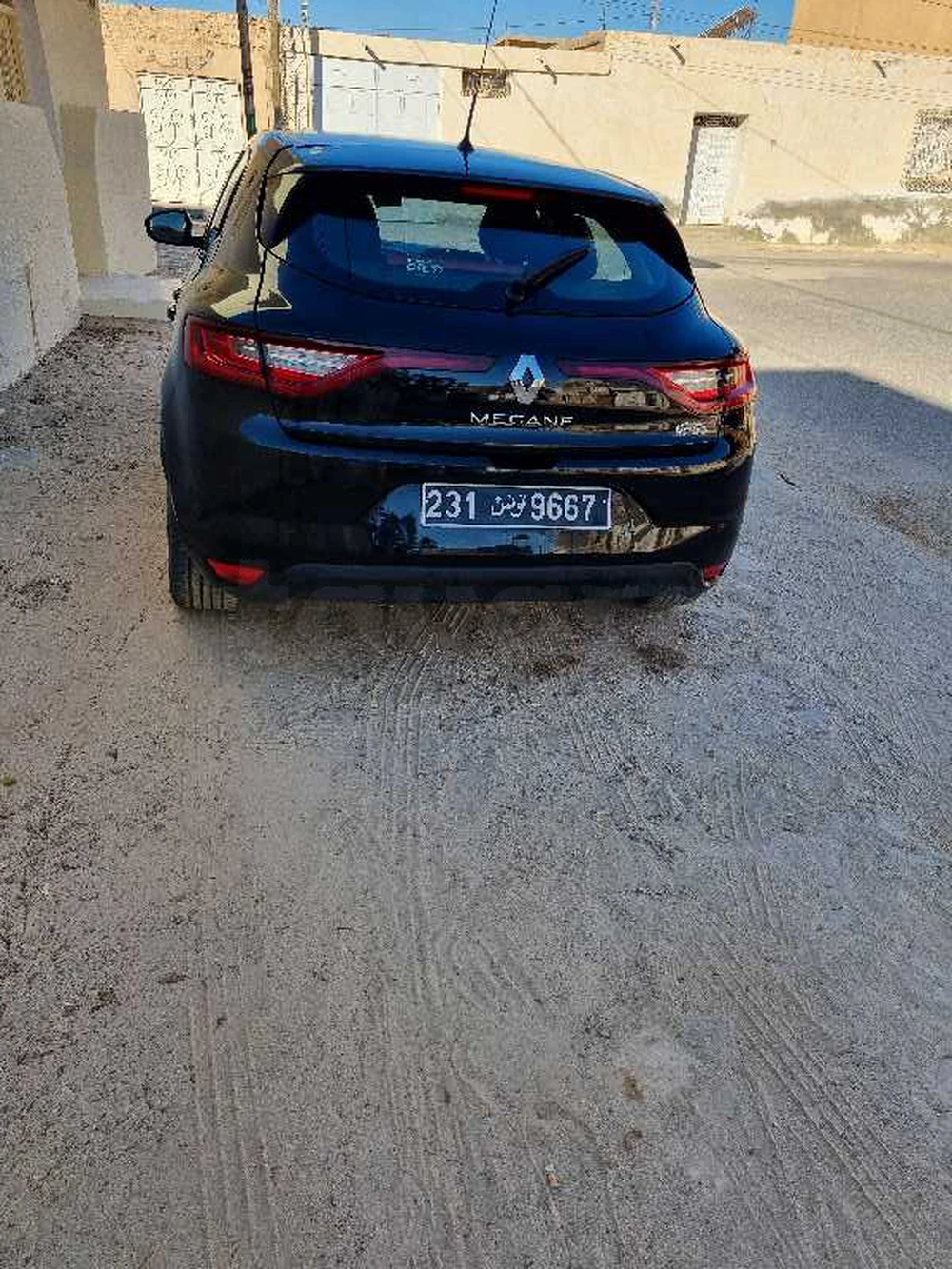 Carte voiture Renault Megane