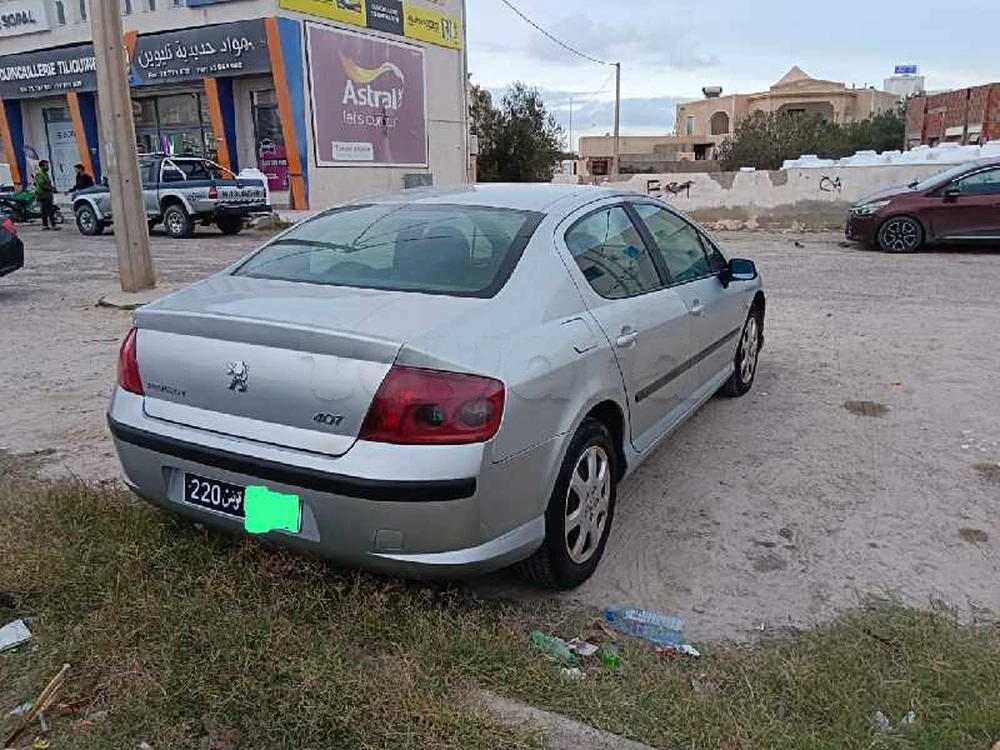 Carte voiture Peugeot 407