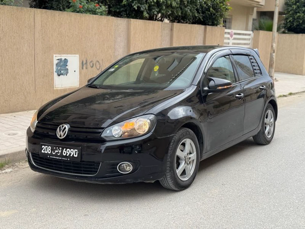 Carte voiture Volkswagen Golf 6