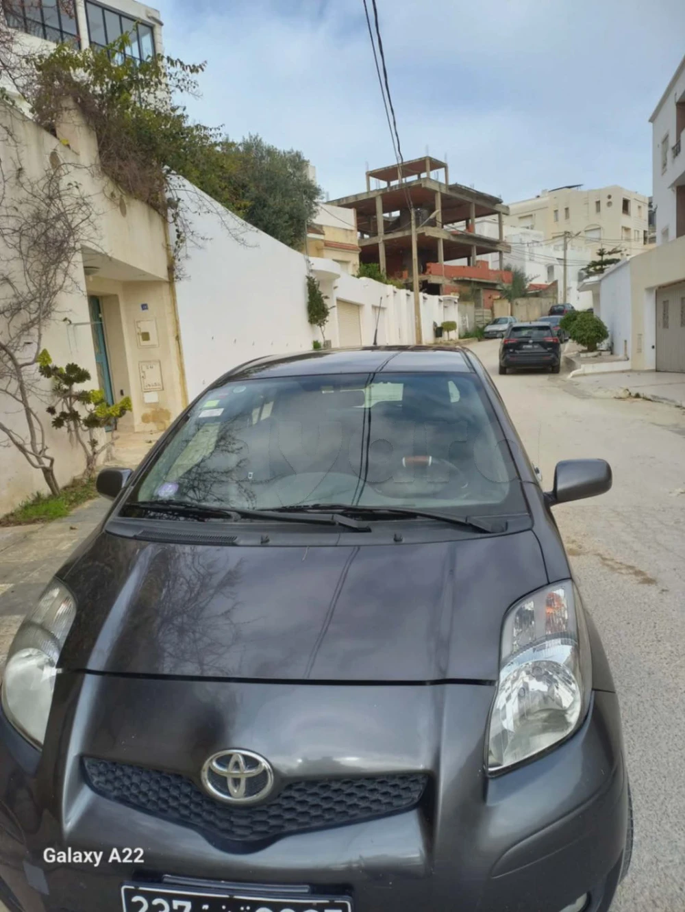 Carte voiture Toyota Yaris Verso