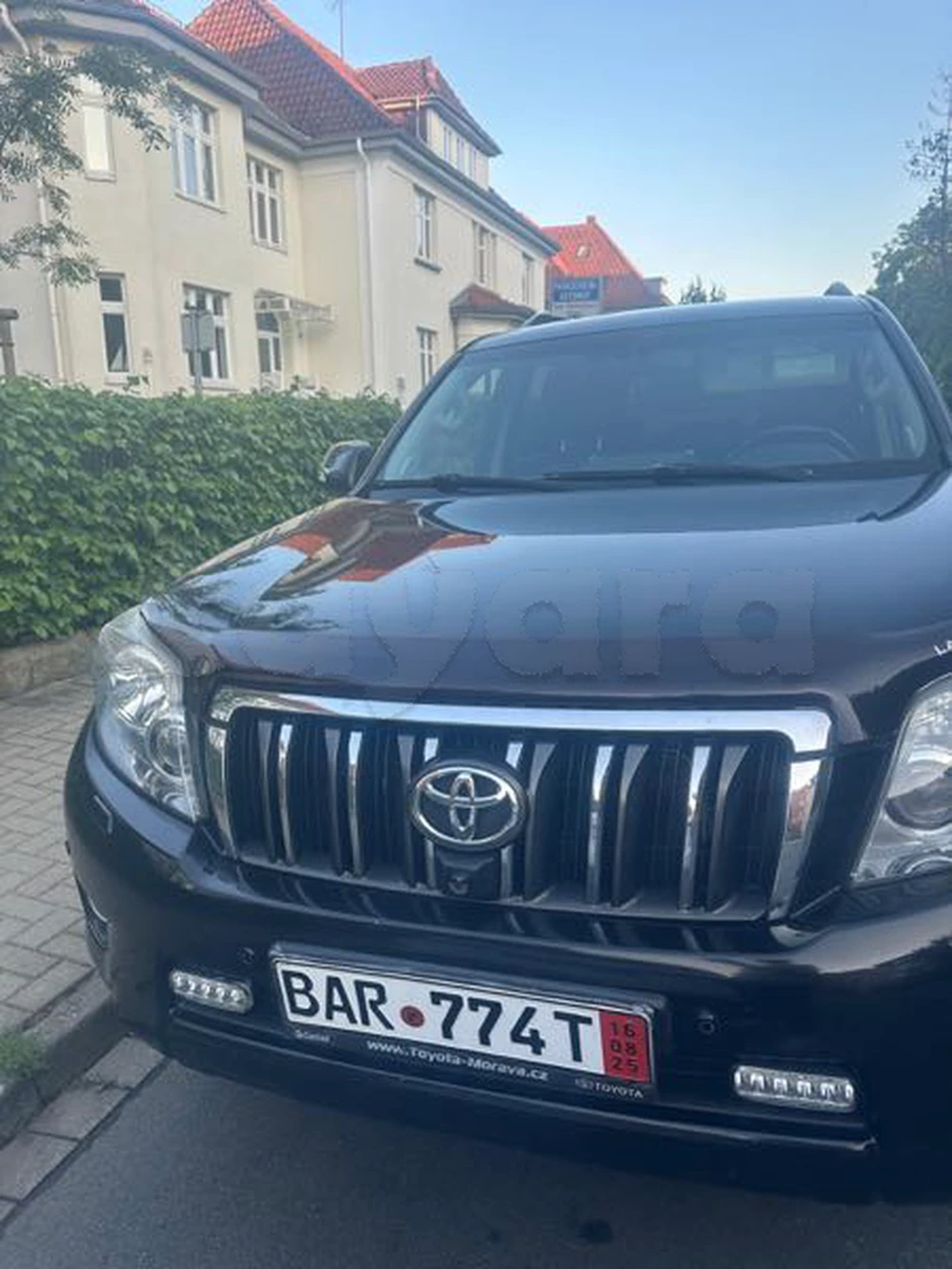 Carte voiture Toyota Prado