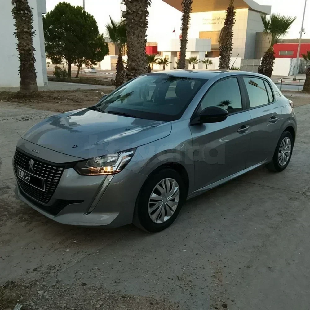 Carte voiture Peugeot 208