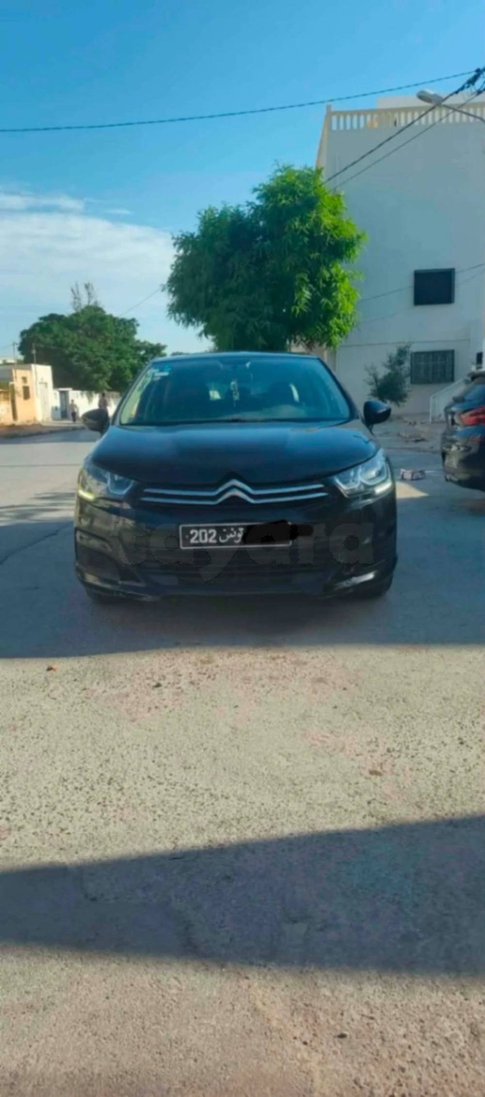 Carte voiture Citroen C4