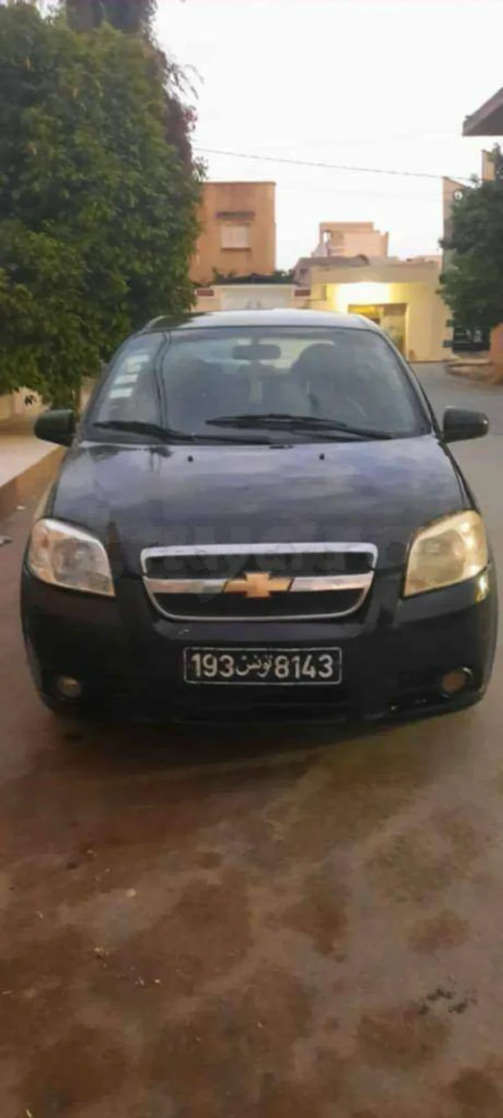 Carte voiture Chevrolet Aveo