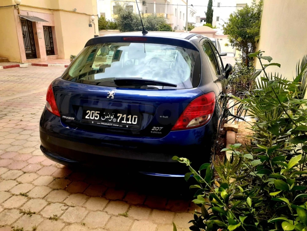 Carte voiture Peugeot 207