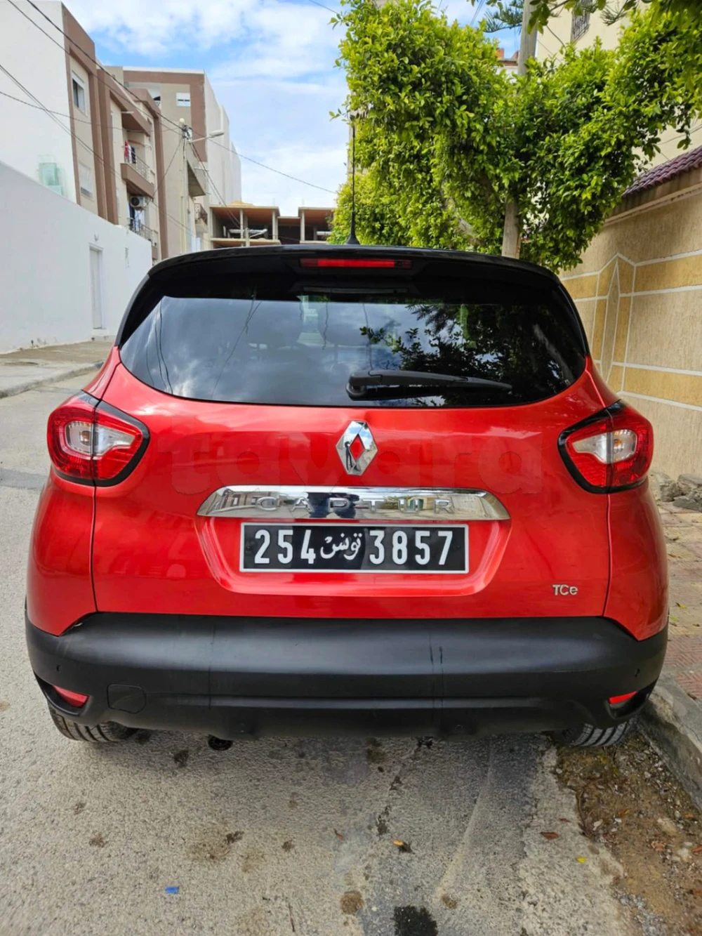 Carte voiture Renault Captur