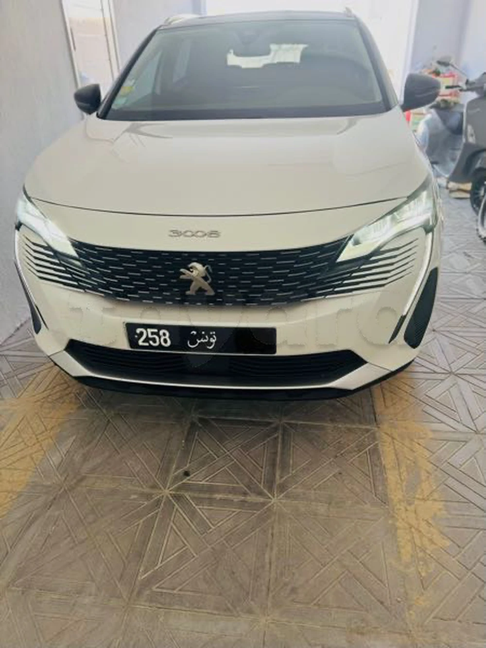 Carte voiture Peugeot 3008