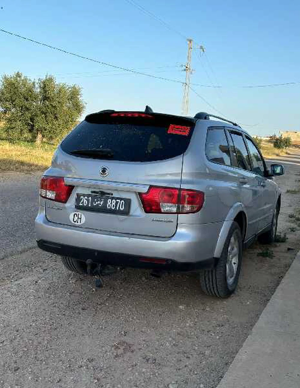 Carte voiture SsangYong Kyron