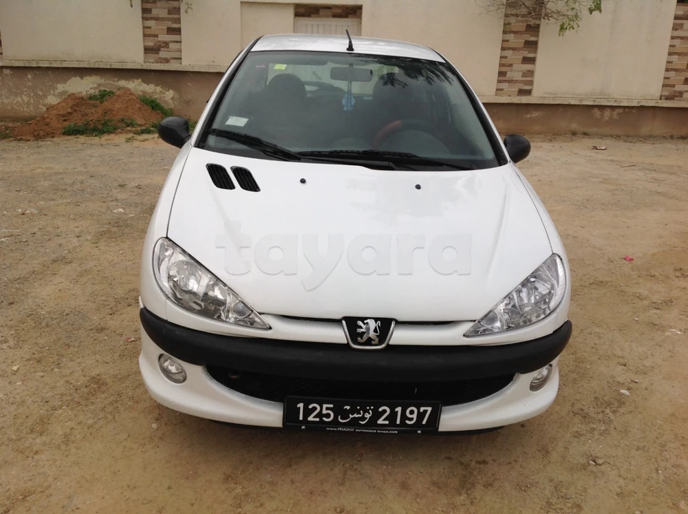 Carte voiture Peugeot 206