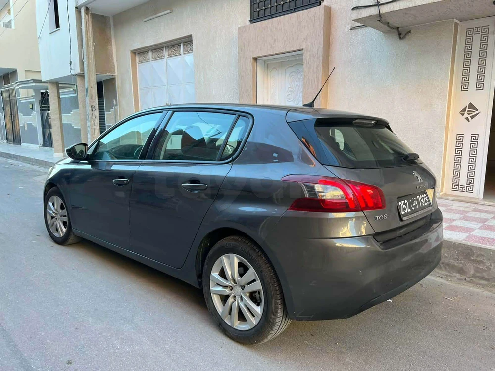 Carte voiture Peugeot 308