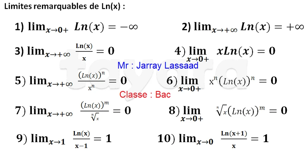 Prof Mathématiques