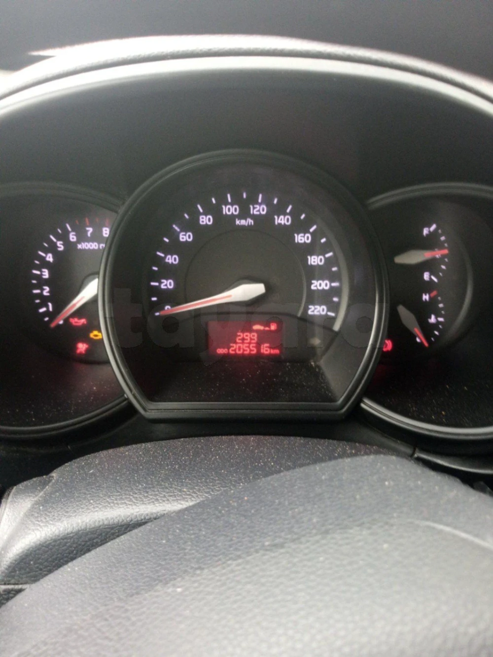 Carte voiture Kia Rio