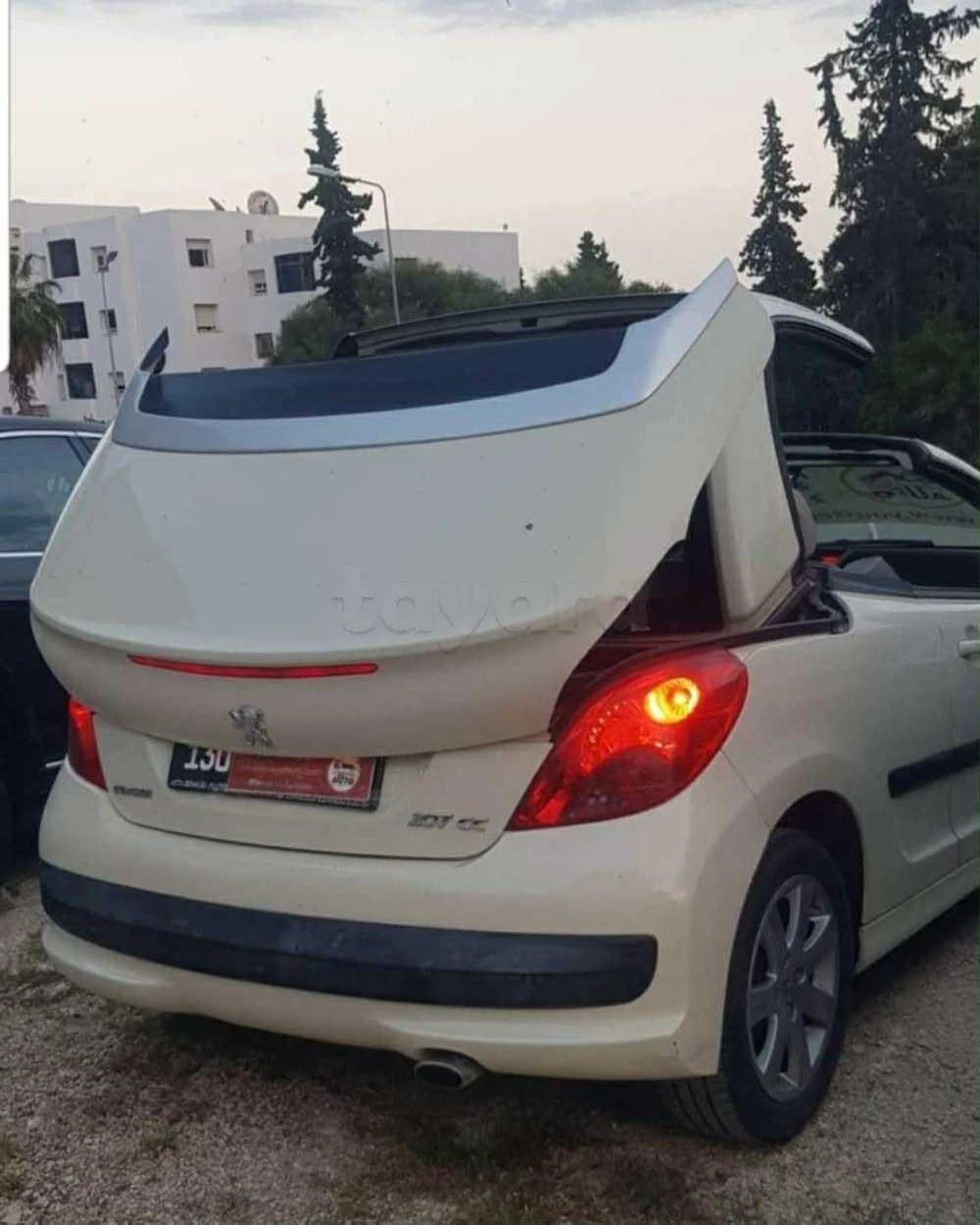 Carte voiture Peugeot 207 CC
