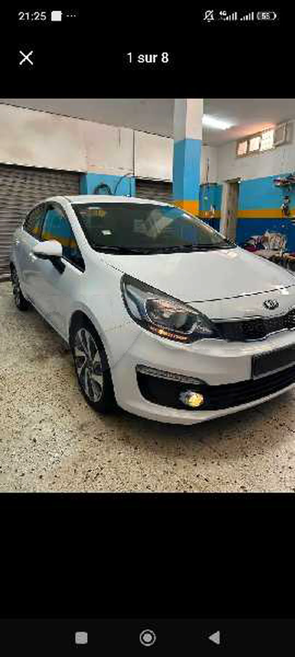 Carte voiture Kia Rio