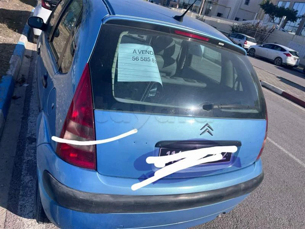 Carte voiture Citroen C3