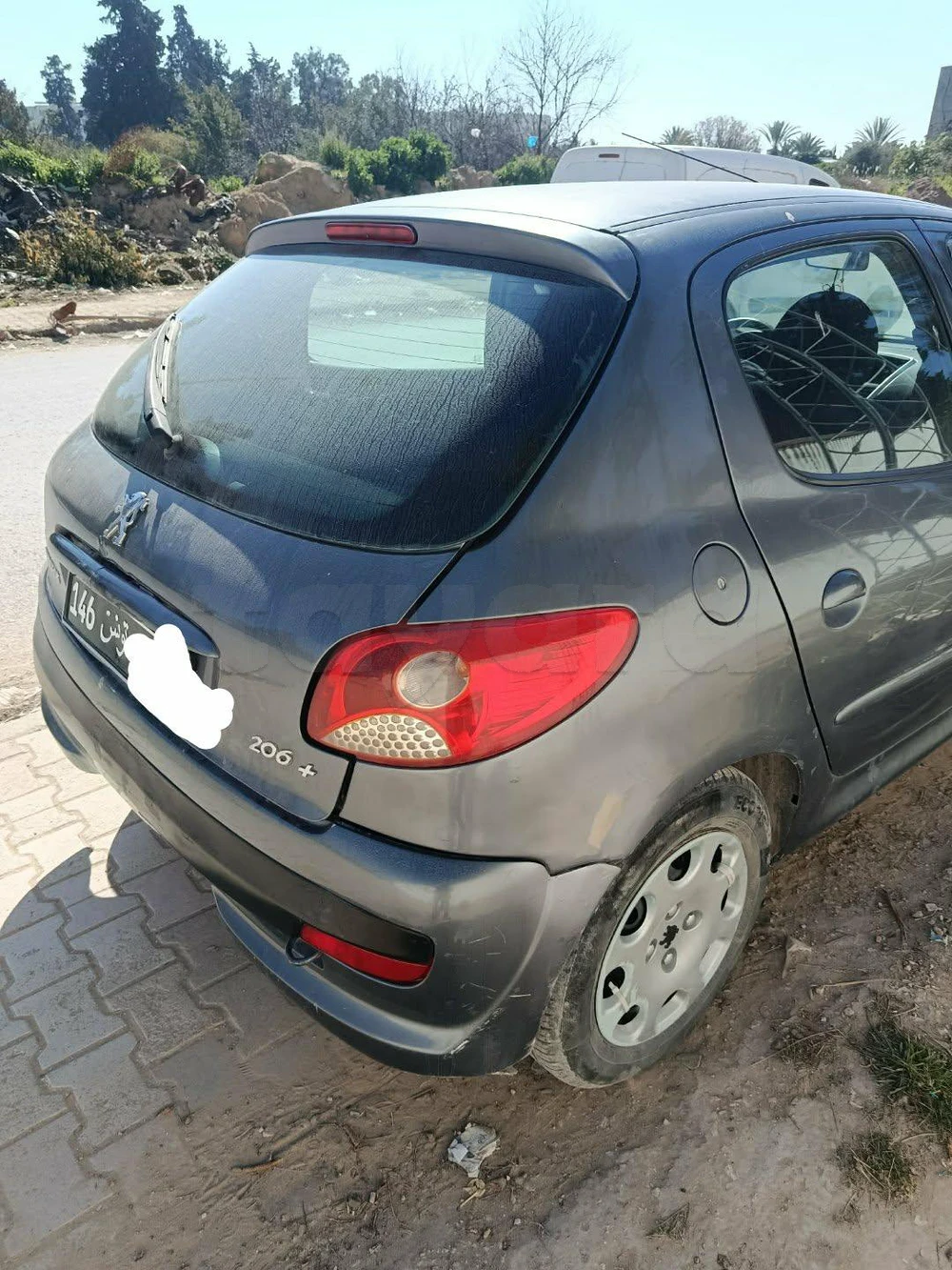 Carte voiture Peugeot 206