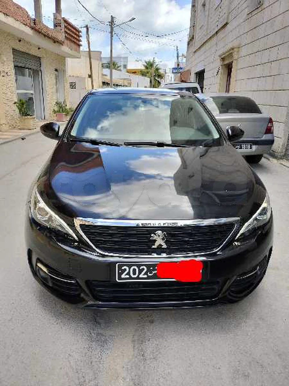 Carte voiture Peugeot 308