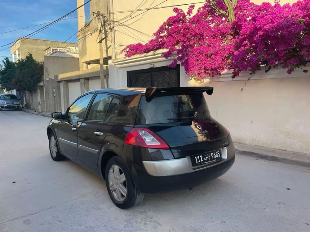 Carte voiture Renault Megane