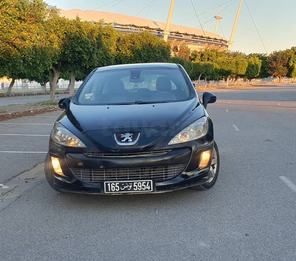 Carte voiture Peugeot 308