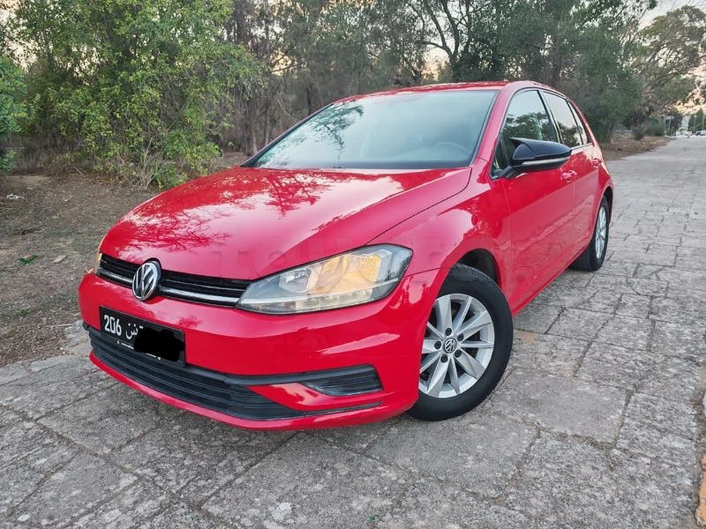 Carte voiture Volkswagen Golf