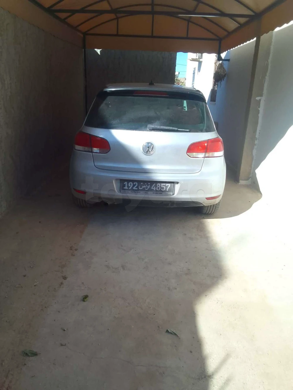 Carte voiture Volkswagen Golf