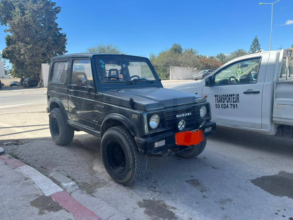 Carte voiture Suzuki Samurai