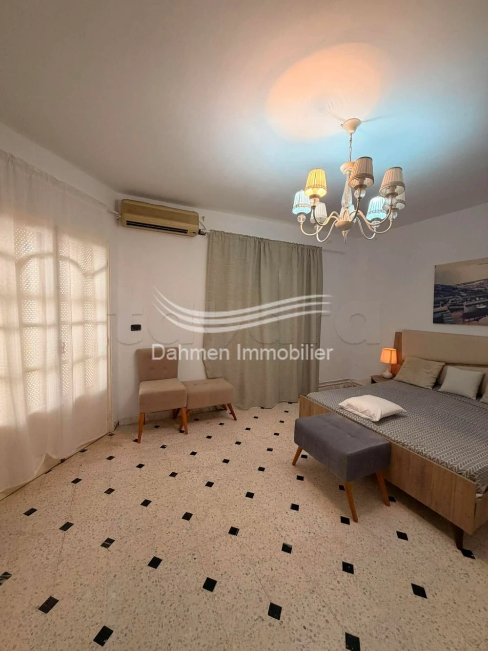 Étage de villa meublé à louer à chott mariem-sousse