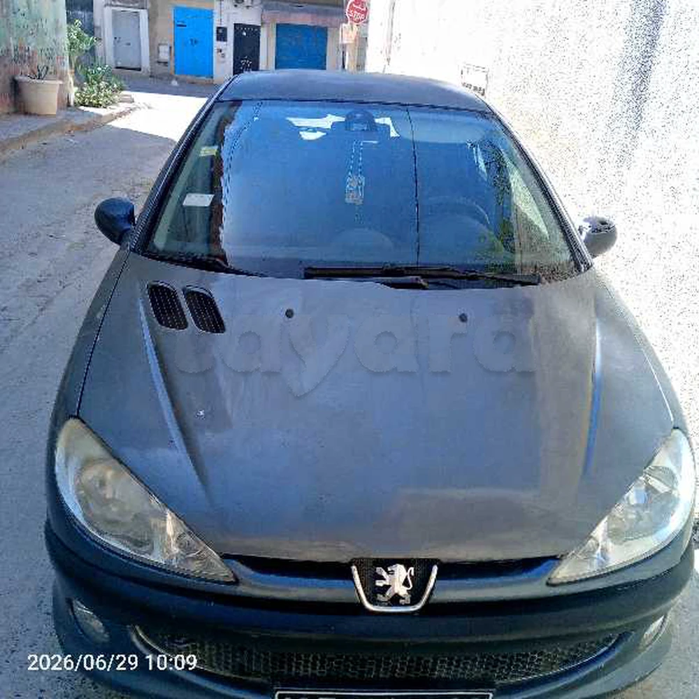 Carte voiture Peugeot 206