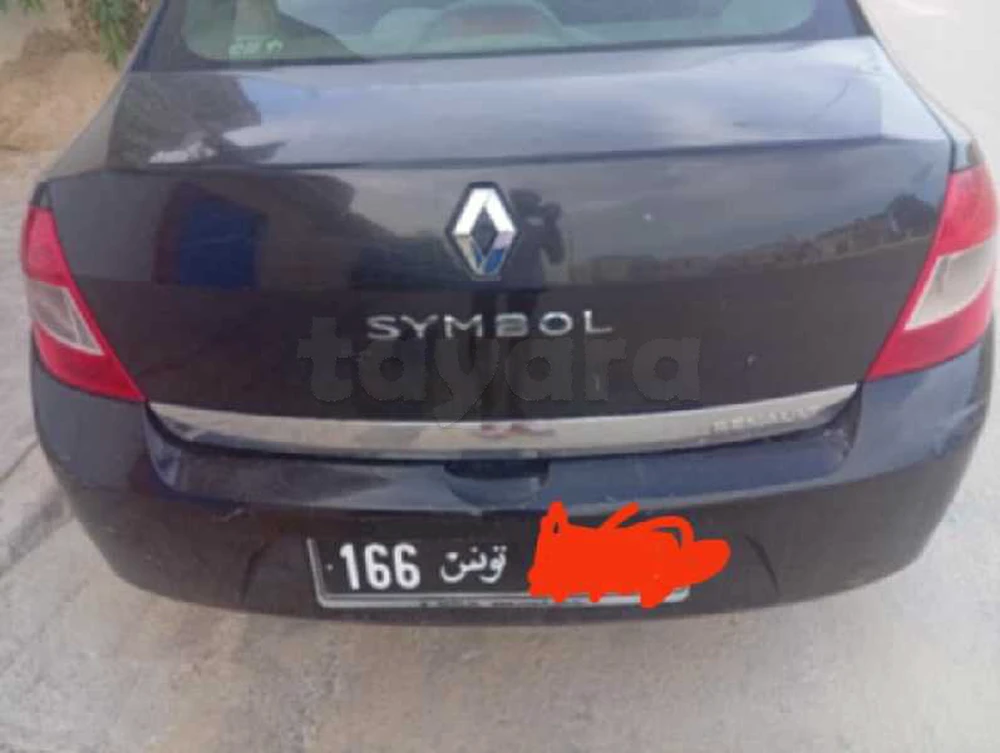 Carte voiture Renault Symbol