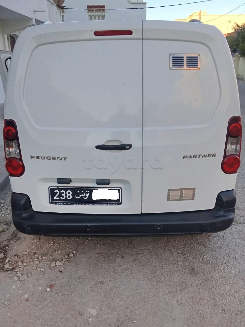 Carte voiture Peugeot Partner