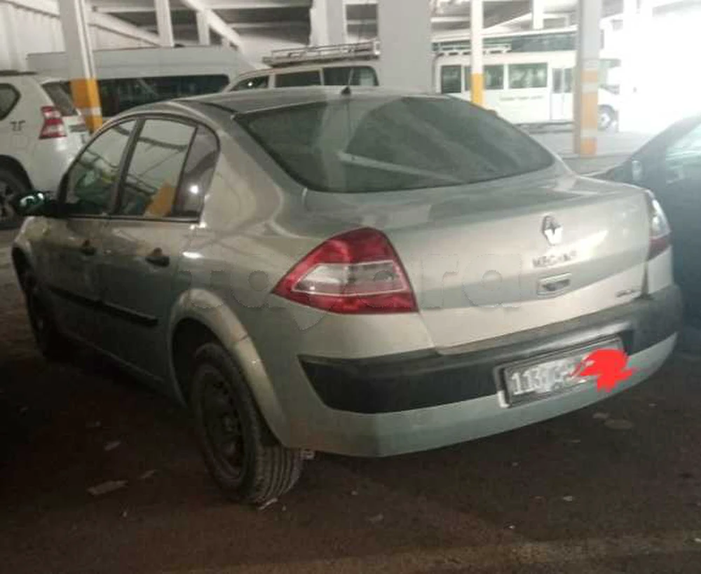 Carte voiture Renault Megane