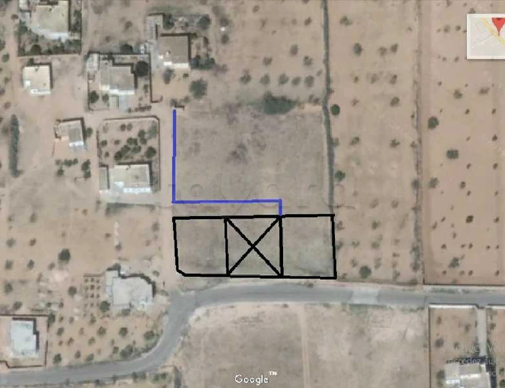 2 lots de terrain entre Route el Ain km 12 et Manzel chaker km 11,5
