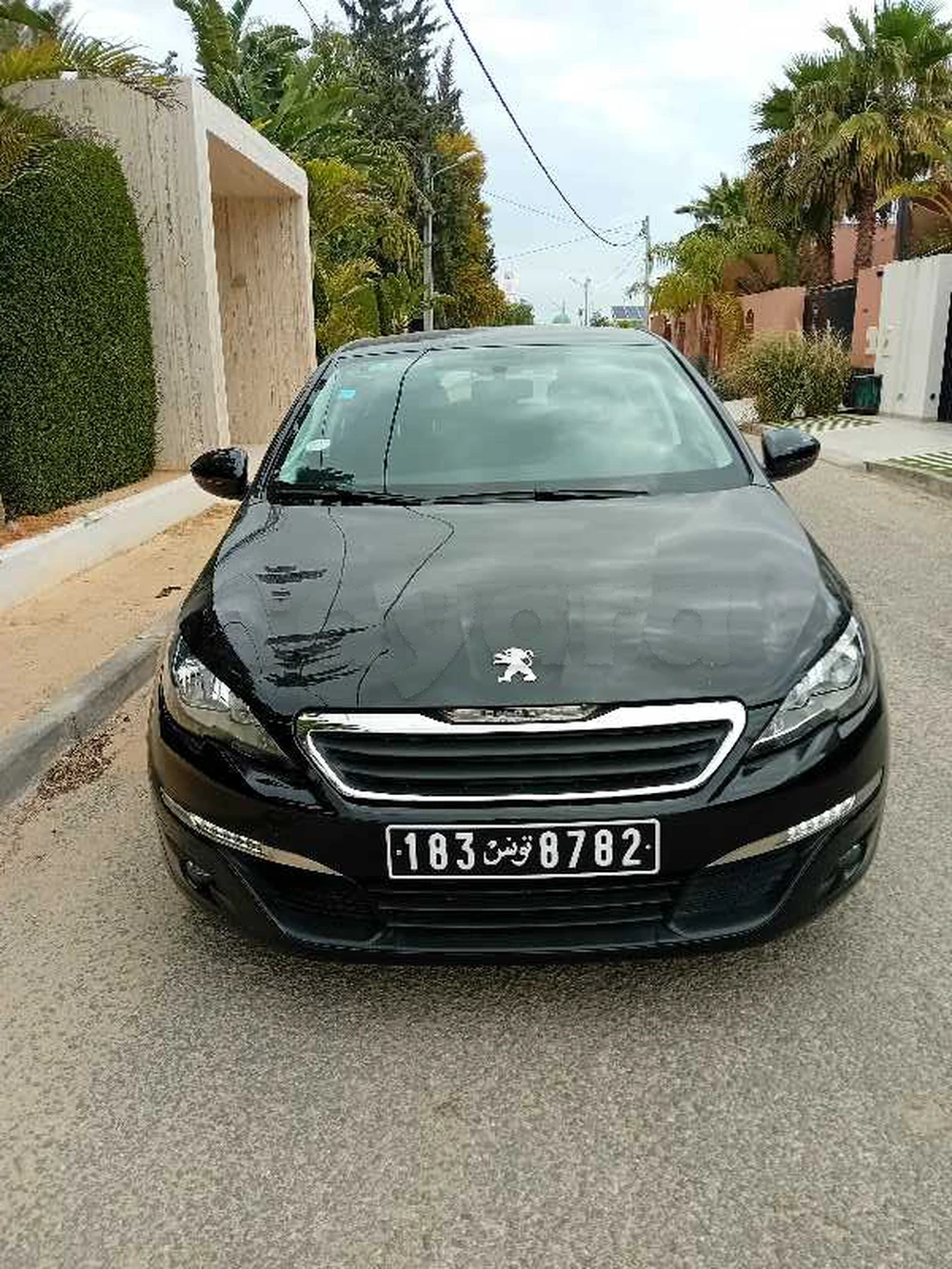 Carte voiture Peugeot 308